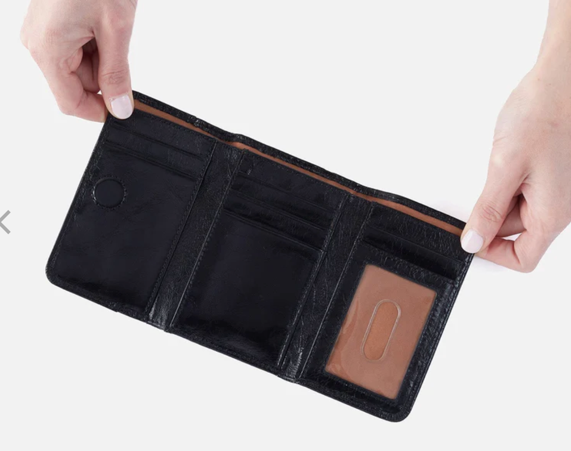 Black Jill Trifold Wallet