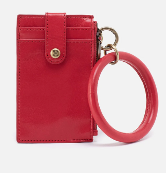 Hibiscus Ring Credit Card Wristlet