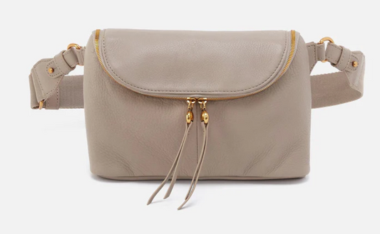 Taupe Fern Large Belt Bag-Hobo