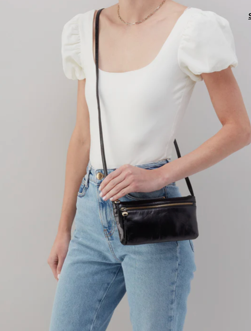 Black Cara Crossbody