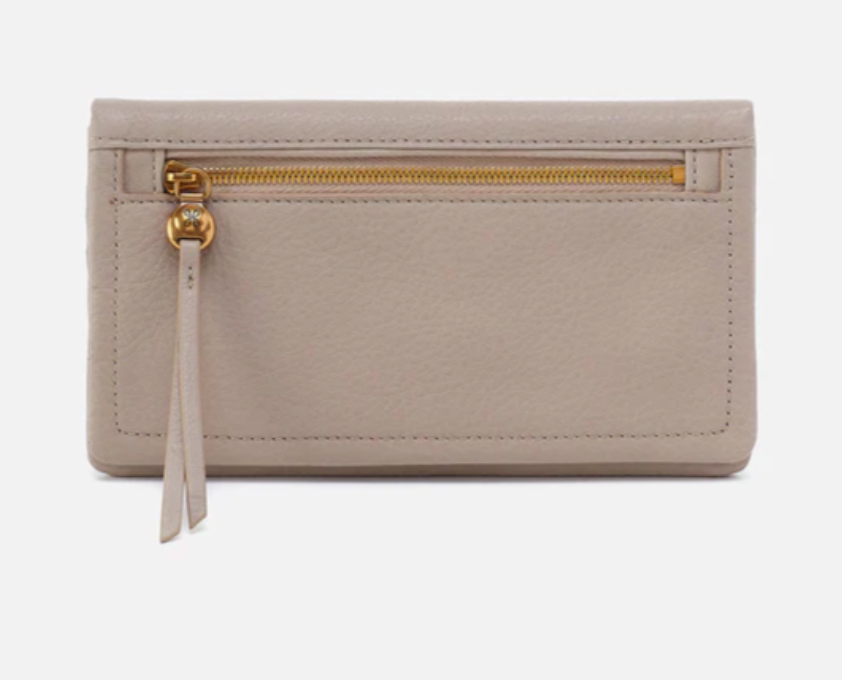 Taupe Lumen Continental Wallet