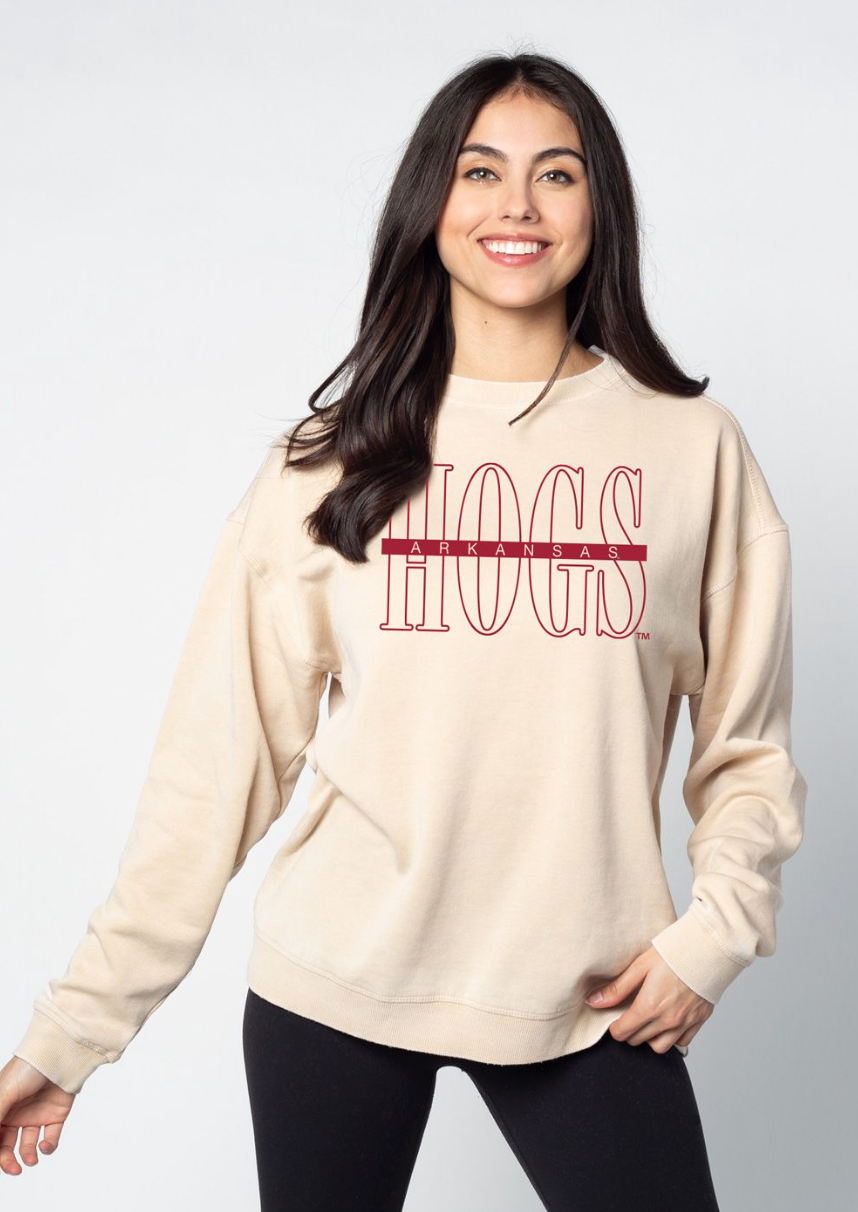 Arkansas Strikethrough Sweatshirt