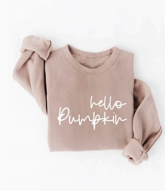 Hello Pumpkin Sweatshirt