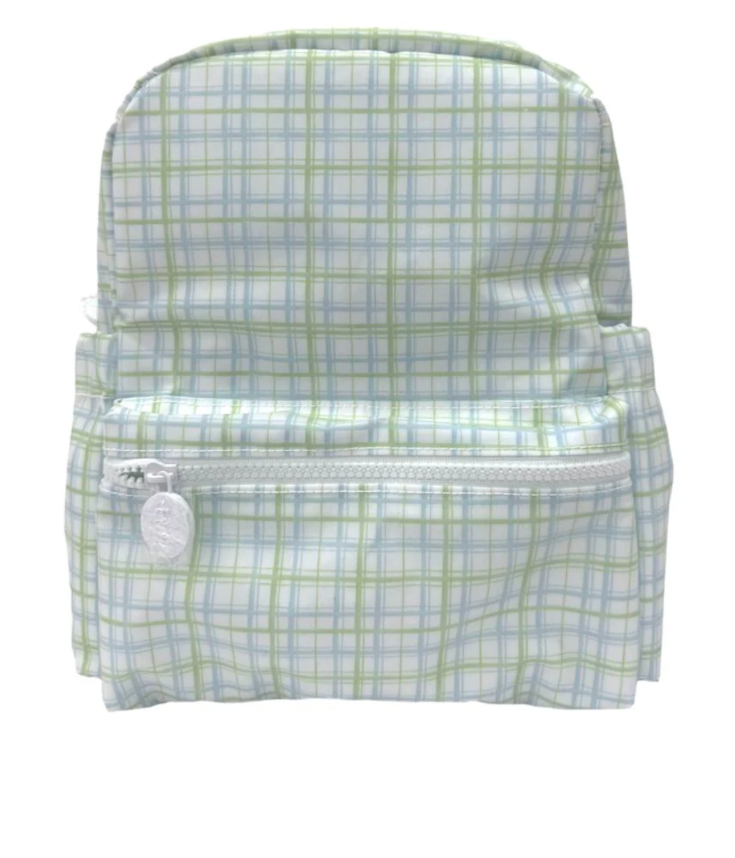 Classic Plaid Green Backpacker