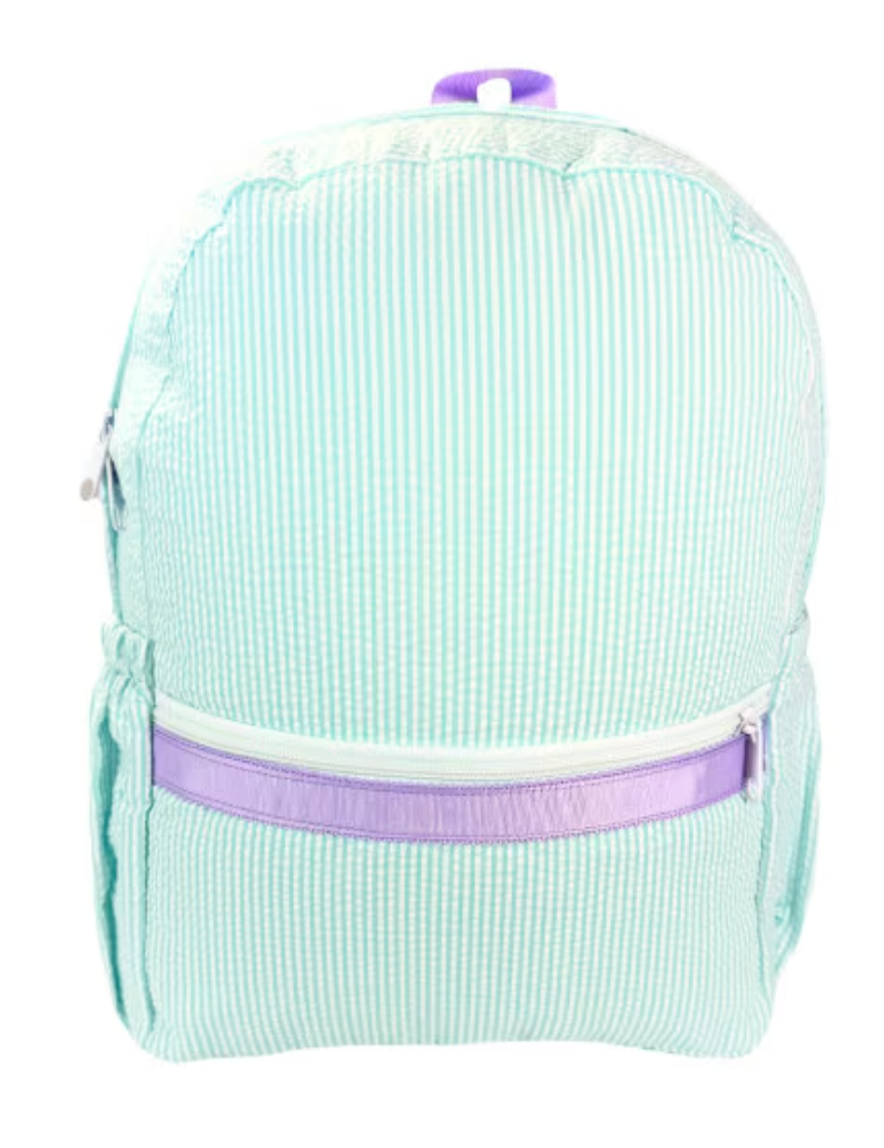 Mermaid Seersucker Backpack