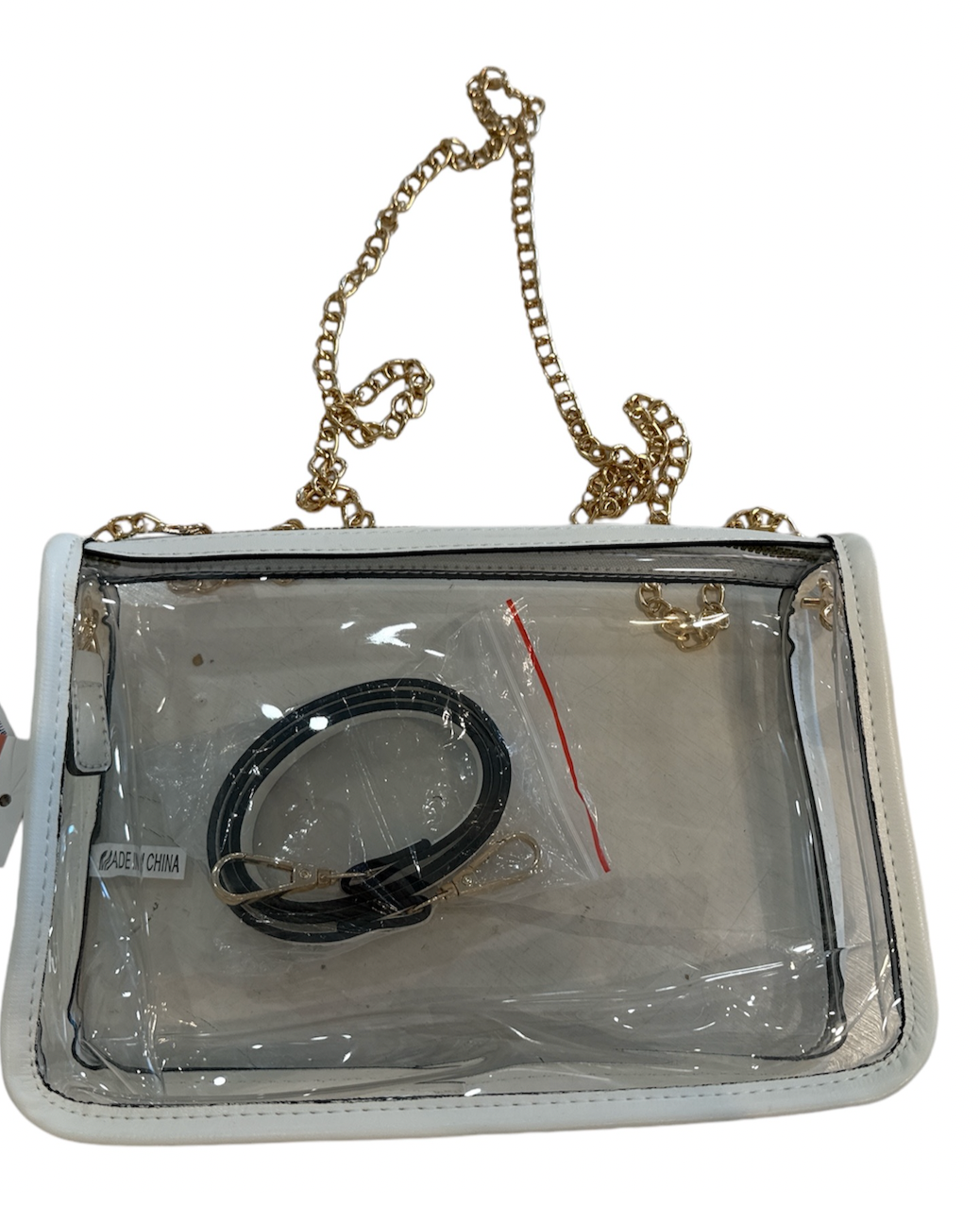 Top Zip Clear Bag