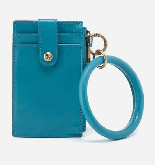 Biscayne Blue Credit Card Wristlet