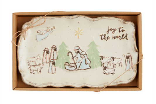 Nativity Plate