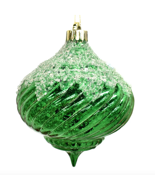 Emerald Classic Ornament 5"