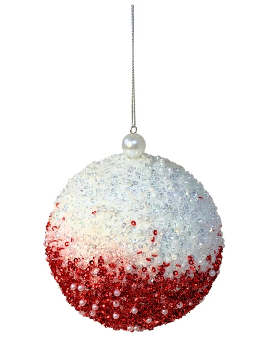 Dazzling Sequin Pearl Ombre Ball