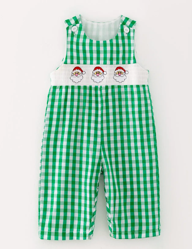 Santa Claus Baby Boy Romper