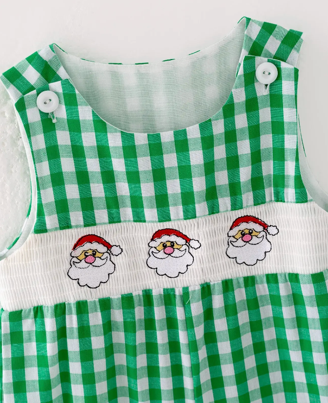 Santa Claus Baby Boy Romper