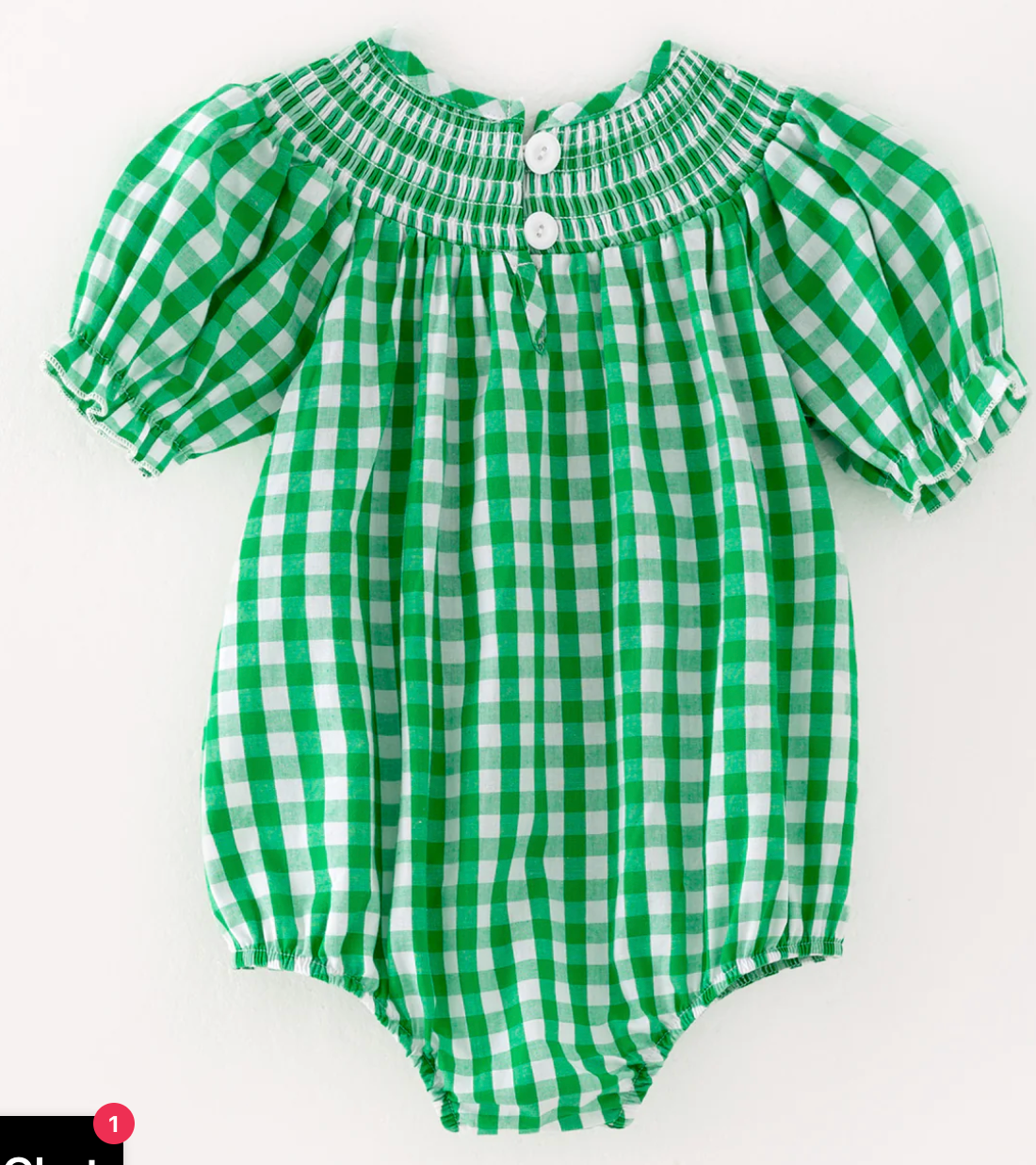 Santa Claus Baby Girl Romper
