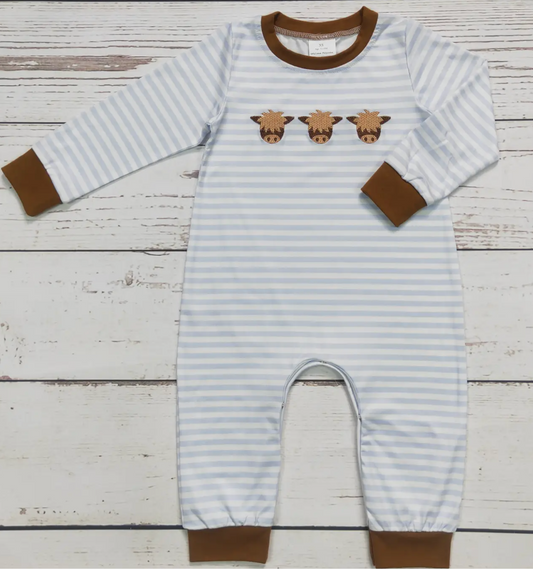 Cow Applique Romper