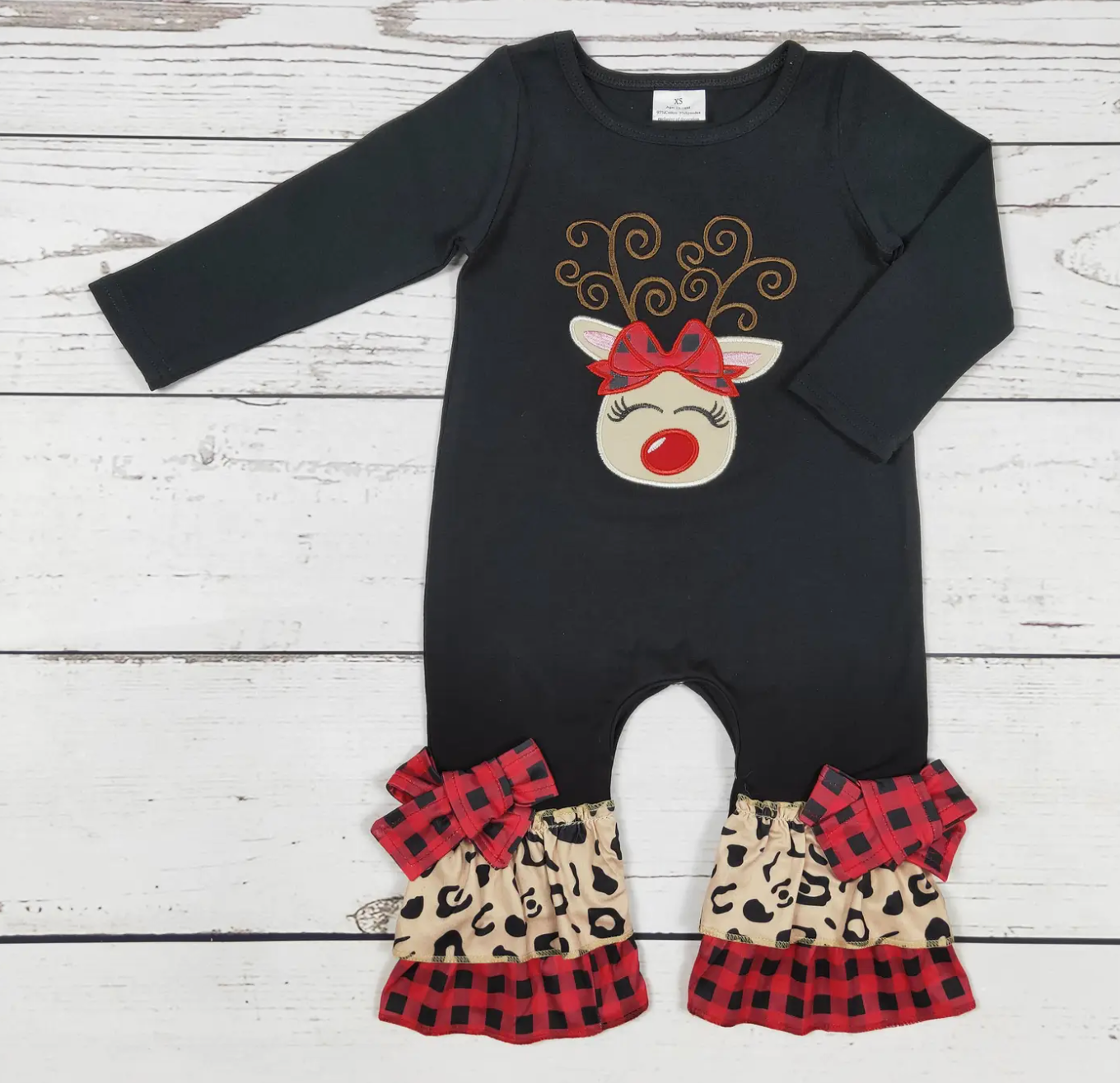 Reindeer Applique Romper