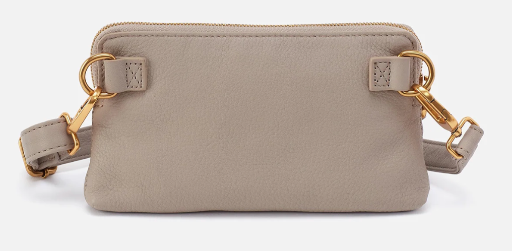 Taupe Slim Fern Belt Bag-Hobo