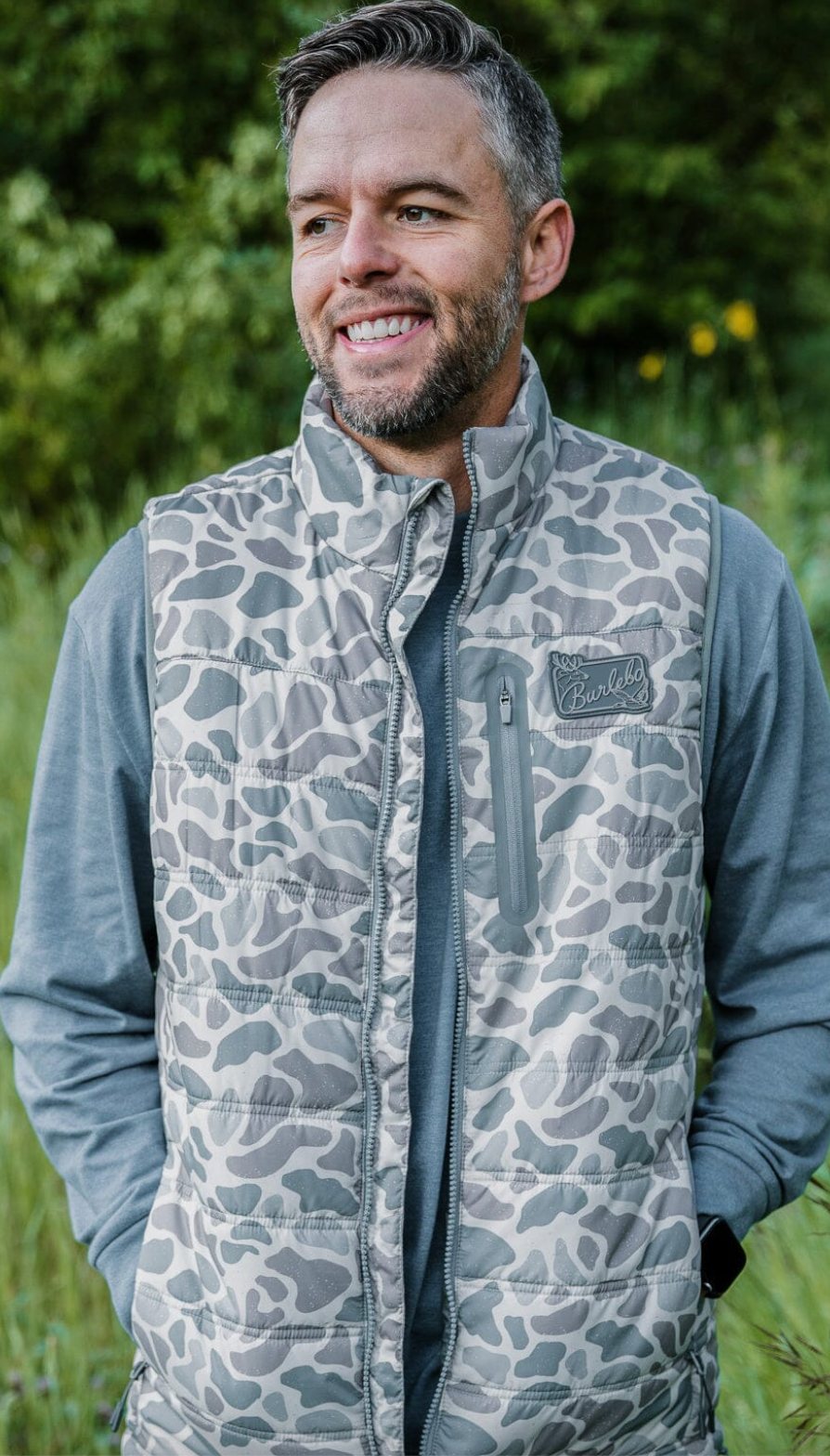 Puffer Vest-Classic Deer Camo