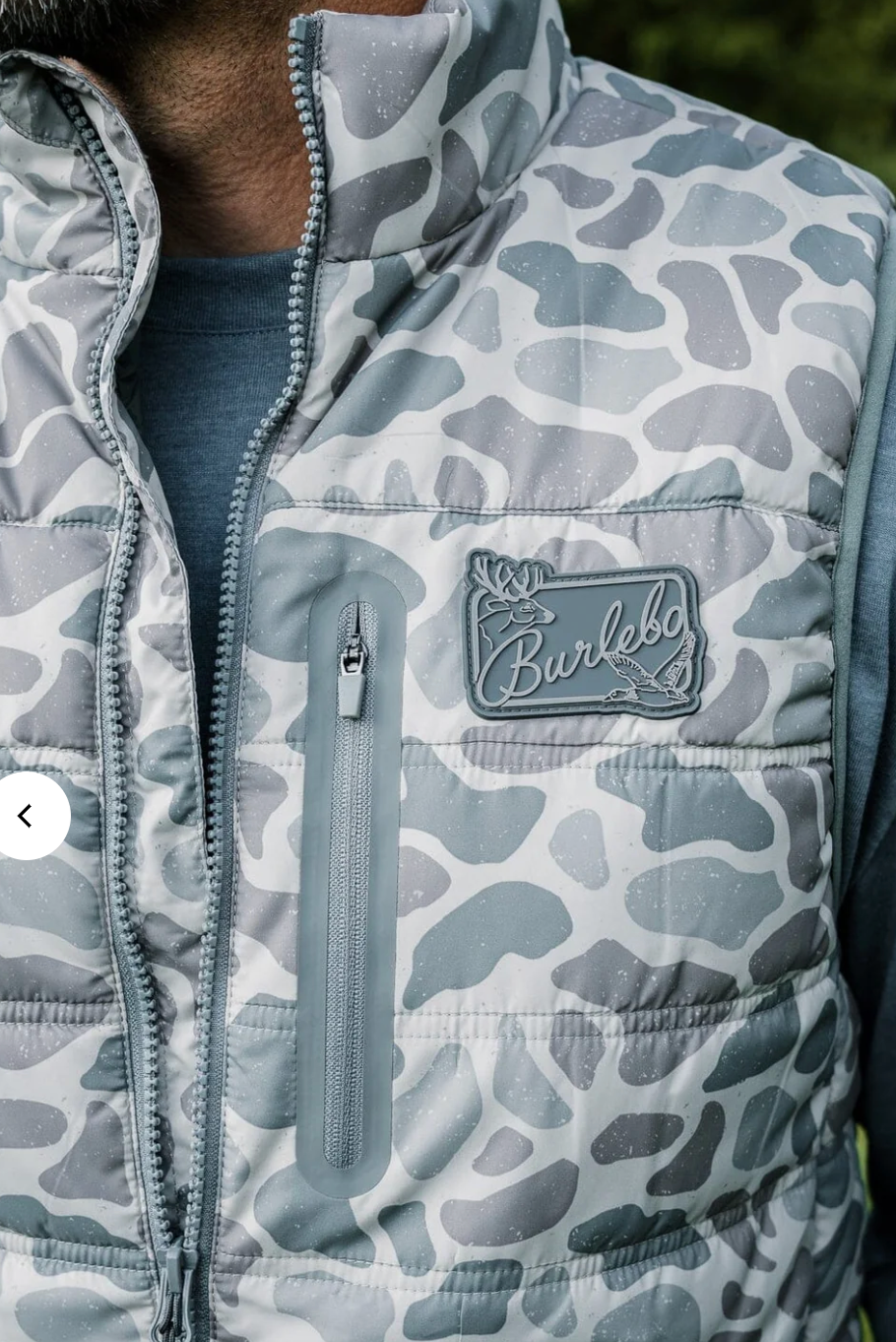 Puffer Vest-Classic Deer Camo