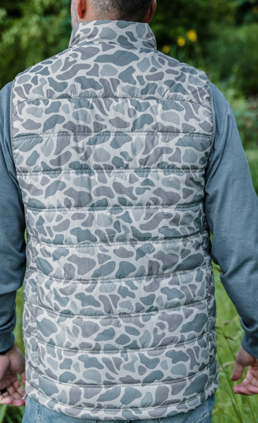 Puffer Vest-Classic Deer Camo