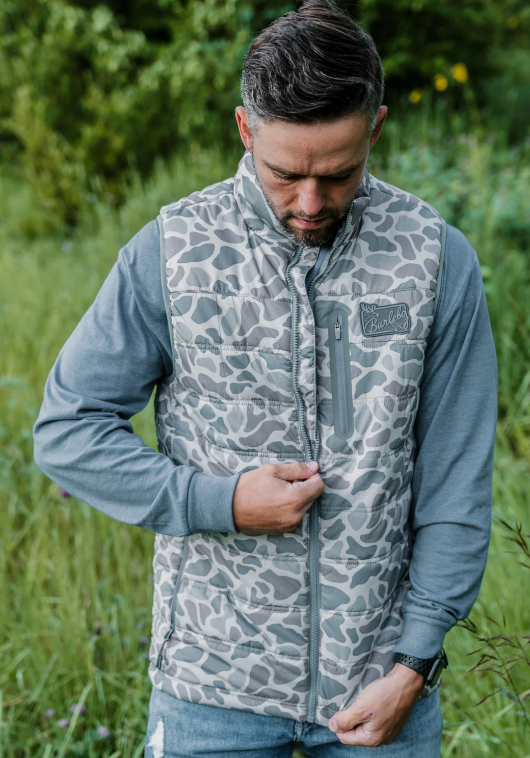 Puffer Vest-Classic Deer Camo