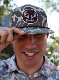 Antler Patch Burlebo Camo Hat