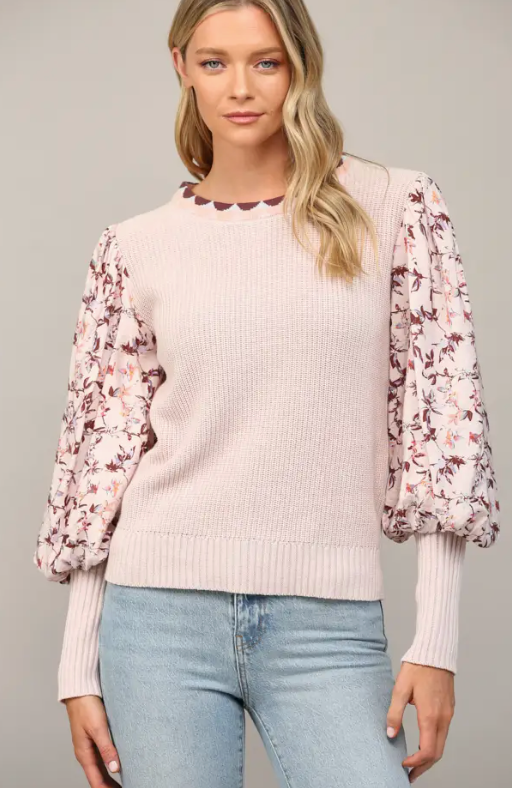 Juliette Slv Crew Neck Sweater