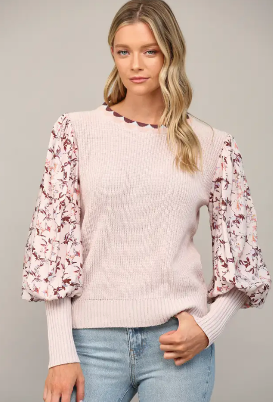 Juliette Slv Crew Neck Sweater