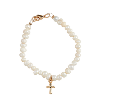 Gold Cross Bracelet