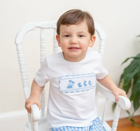 Bunny Smocked Tee & Shorts