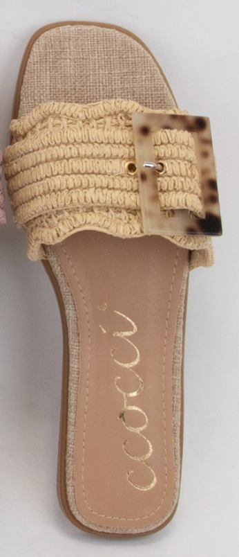 Leslie Scallop Edge Sandal