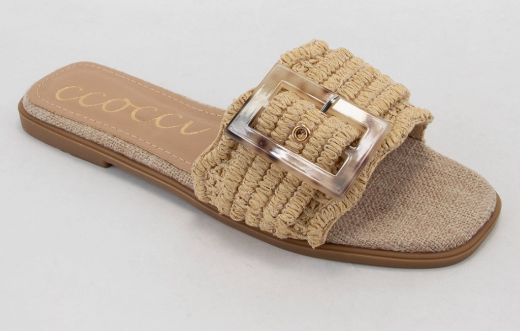 Leslie Scallop Edge Sandal