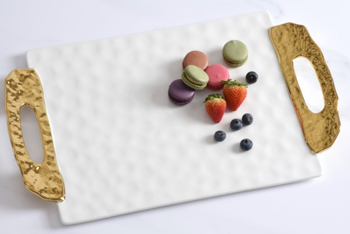 Texture Tray-gold