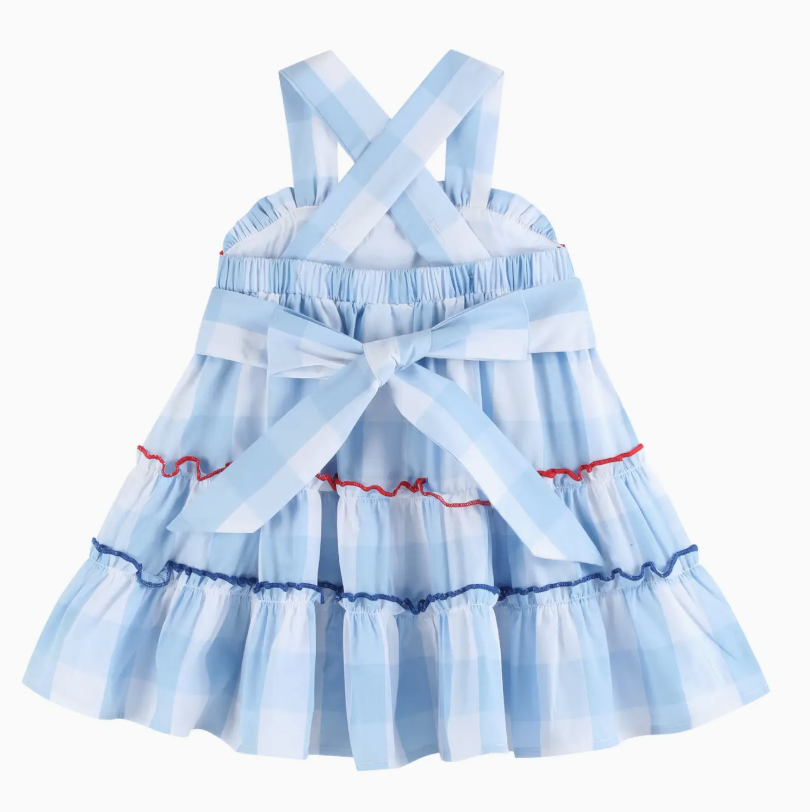 Blue Gingham Sundress