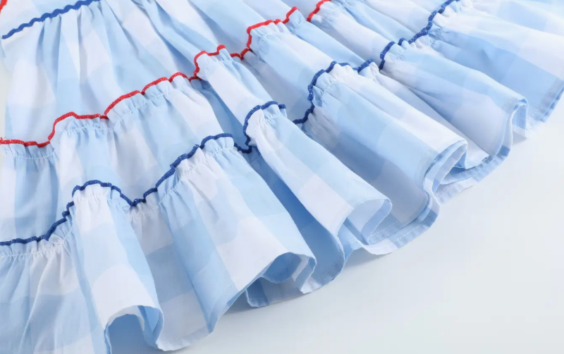 Blue Gingham Sundress