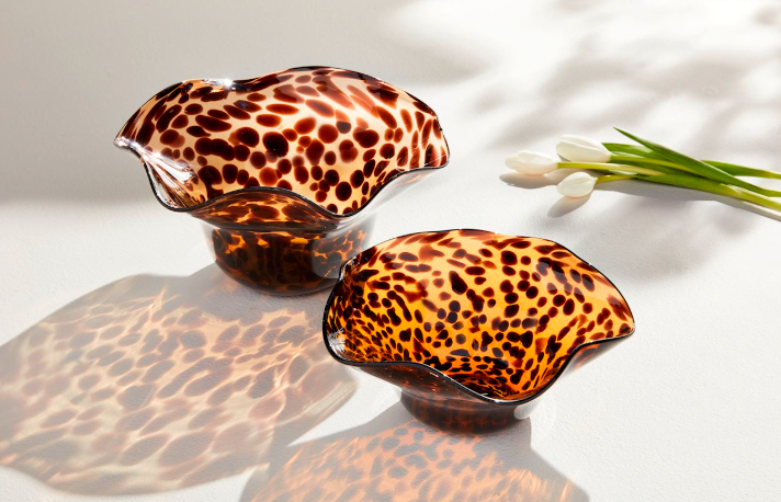 Tortoise Ruffle Bowl Set