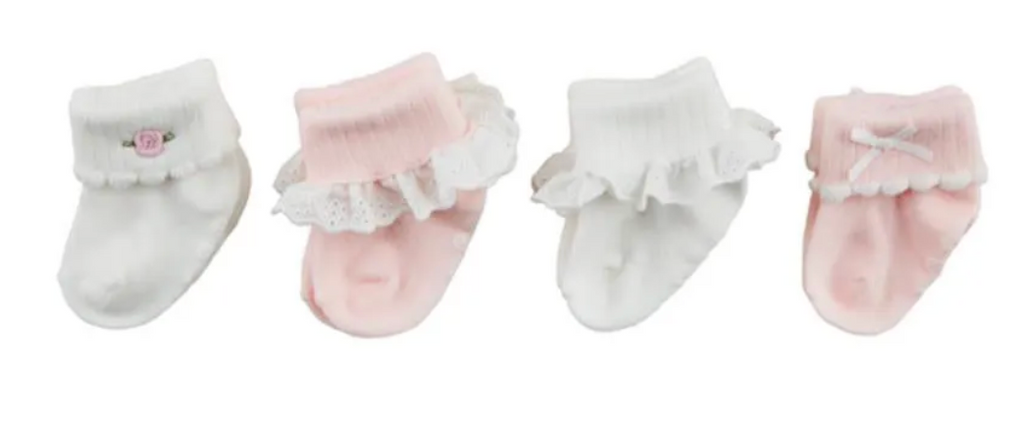 Pink Baby Sock Set