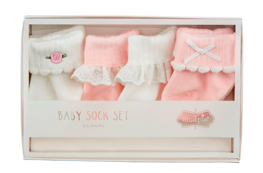 Pink Baby Sock Set