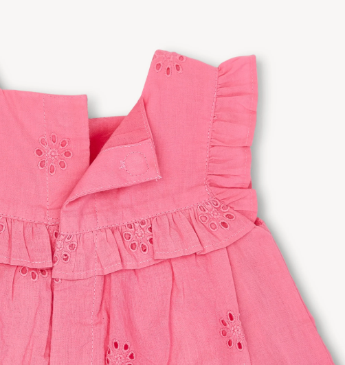 Bubble Gum Dress +Diaper Cover