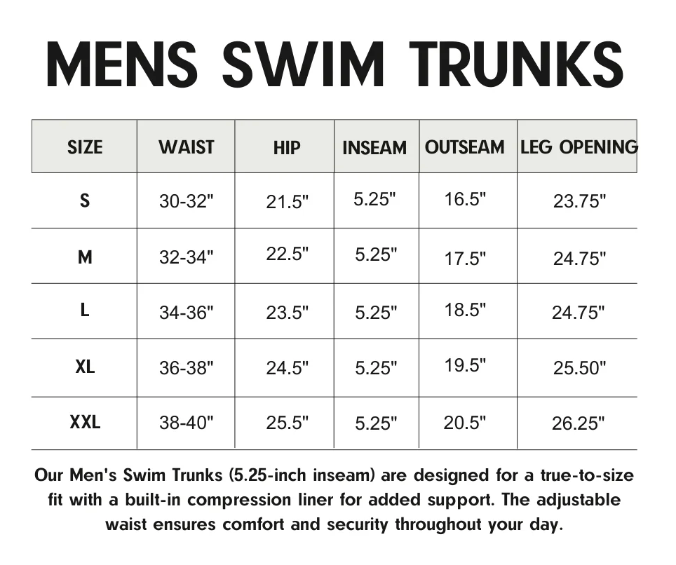 Swim Trunks -Seaside Camo