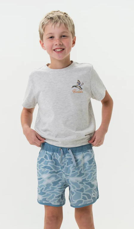 Youth Swim Trunks -Seaside Camo