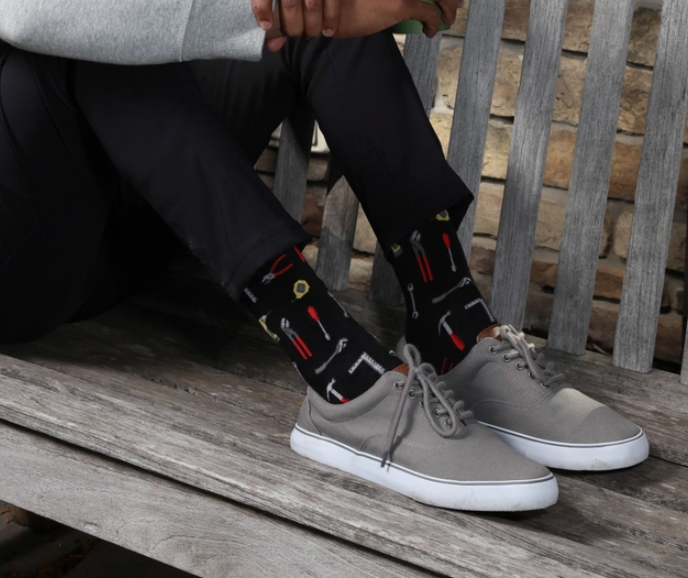 Tool Bamboo Blend Men's Crew Socks
