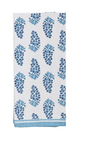 Blooms Blue Floral Towel