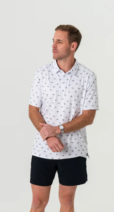 Performance Polo- Ducks Flying