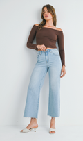 JBD Light Denim Slim Wide Leg&nbsp;