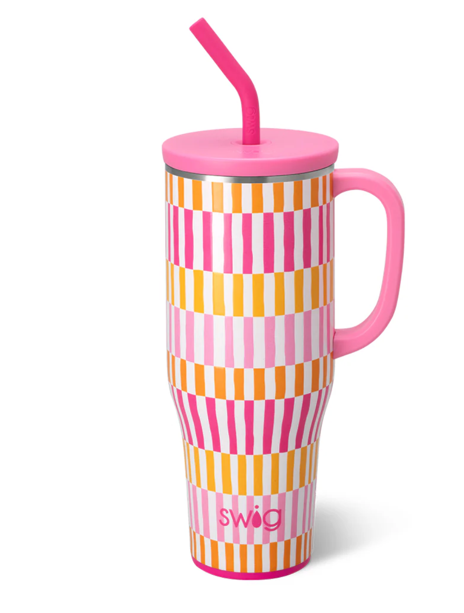 Sherbet Stripe 40oz Cup