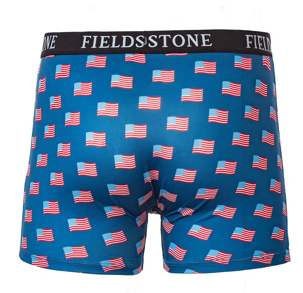 Pattern Boxer Briefs - Flags