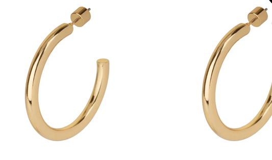 Classic Gold Hoop Earring