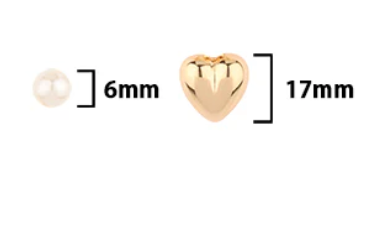 Puffy Heart Necklace