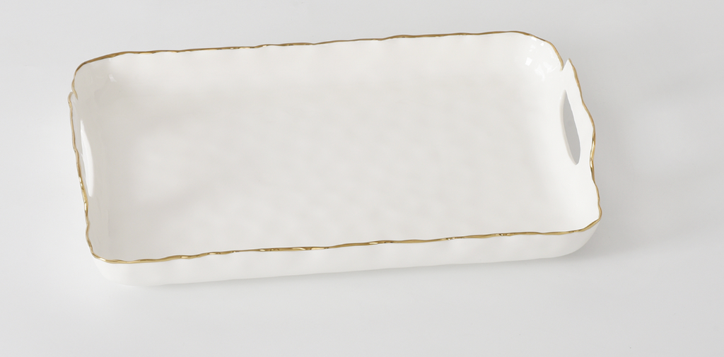 Rectangular Tray with Handles