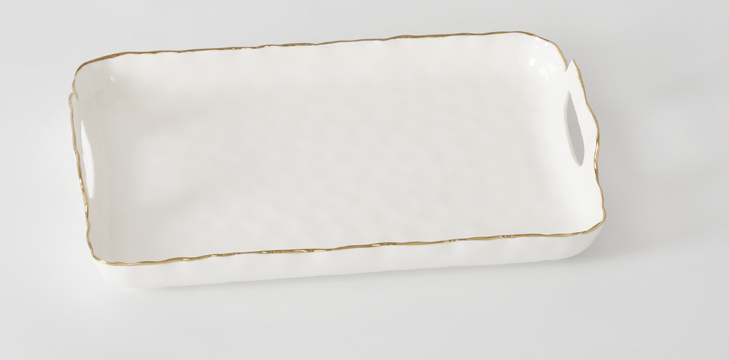 Rectangular Tray with Handles